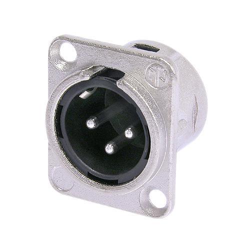 NEUTRIK XLR3 NC3MD-L-1 Panel Mount Male