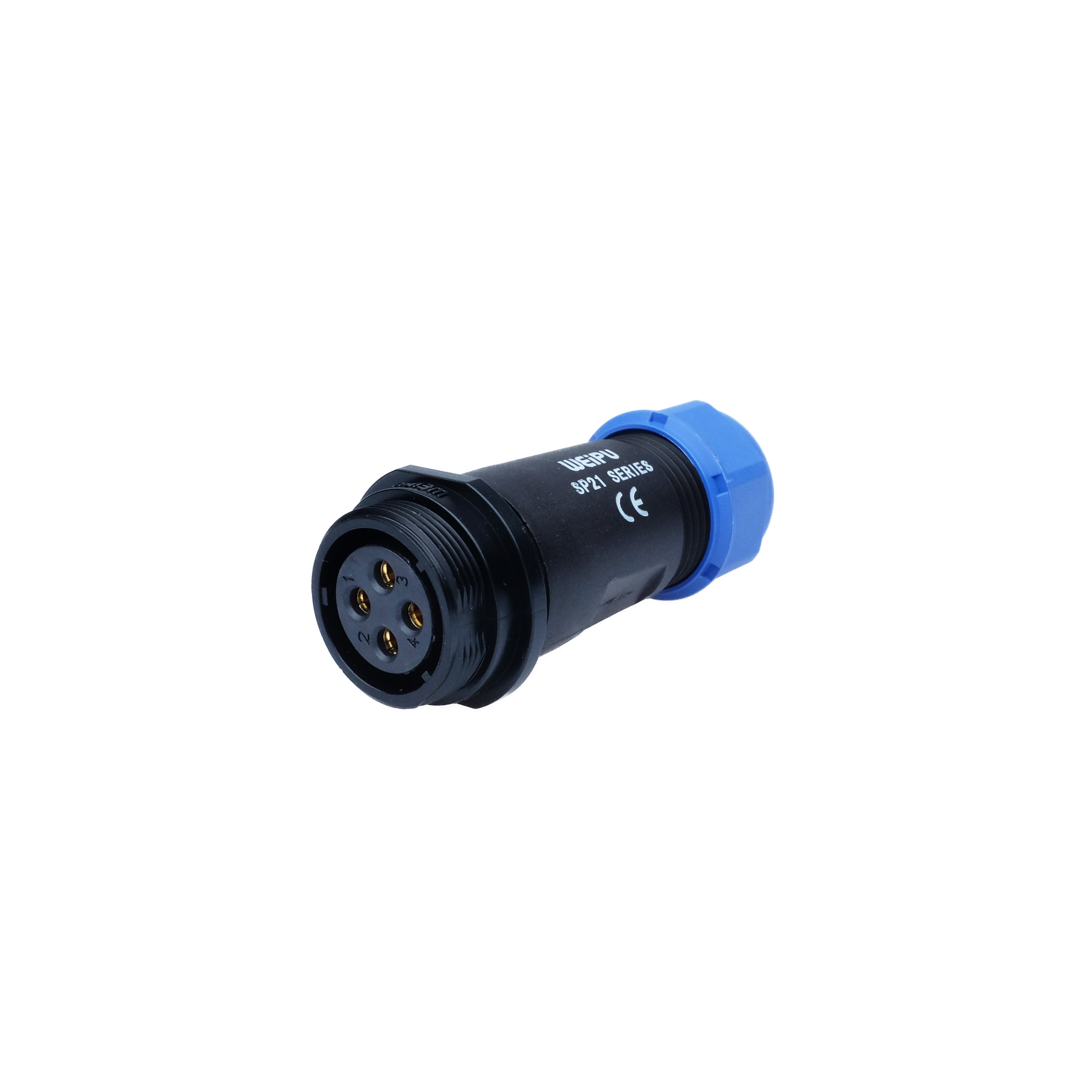 WEIPU Connector SP2111/S4II-1N 4pin IP68 Waterproof Female