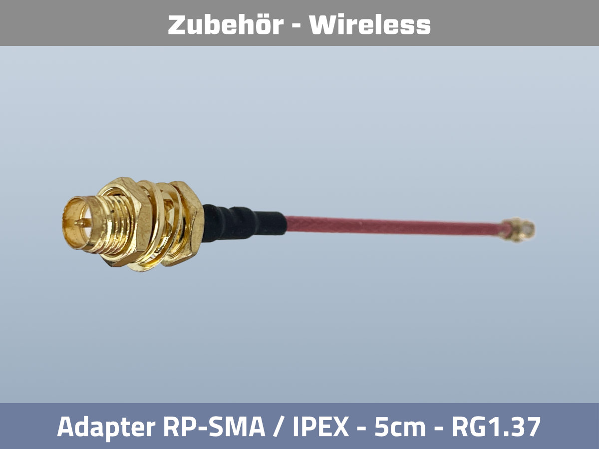 RP-SMA to IPEX Adapter 5cm front image