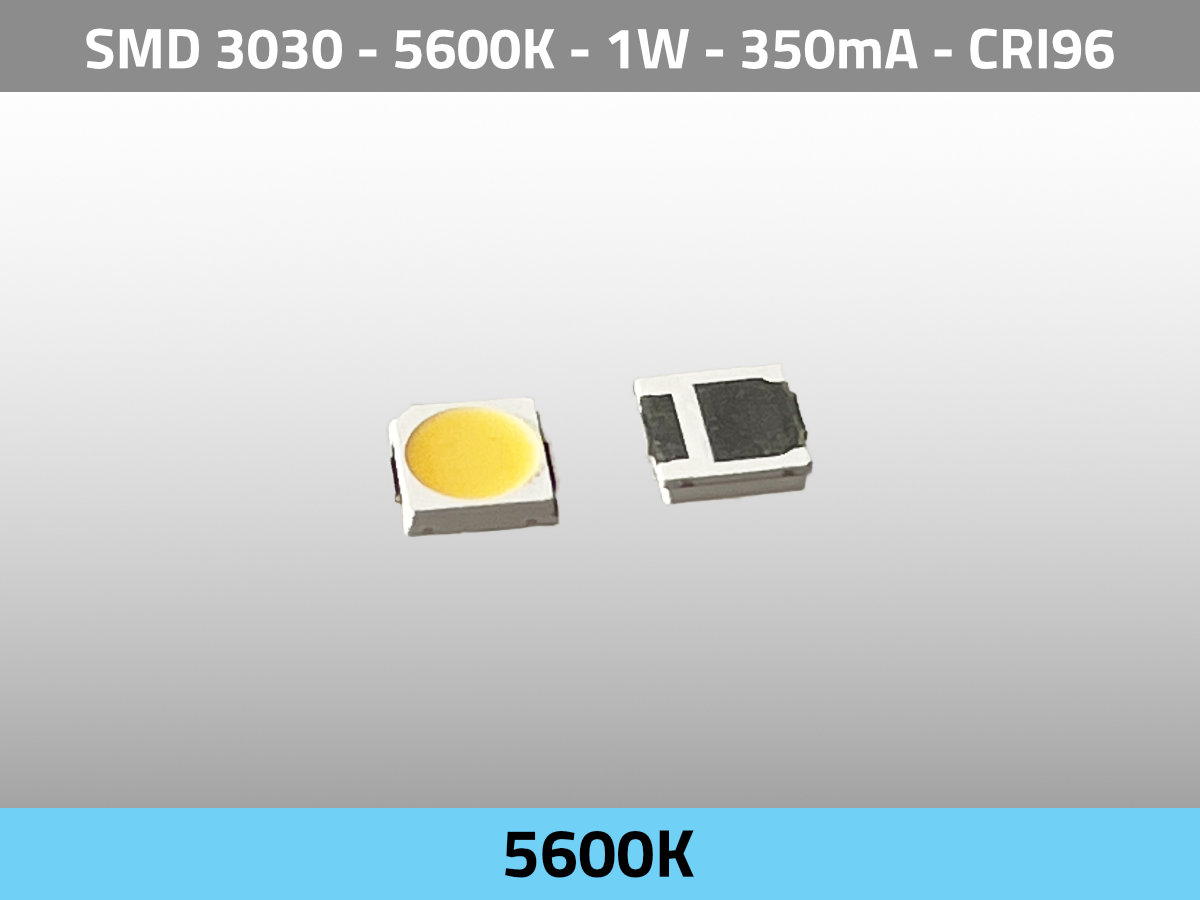 LED SMD 3030 5600K Daylight CRI96 a30003 Iso