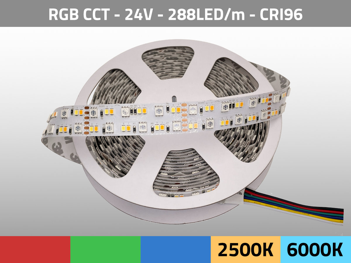 RGB CCT LED Strip A10035 CRI96 RGB CCT LED Strip A10035 CRI96